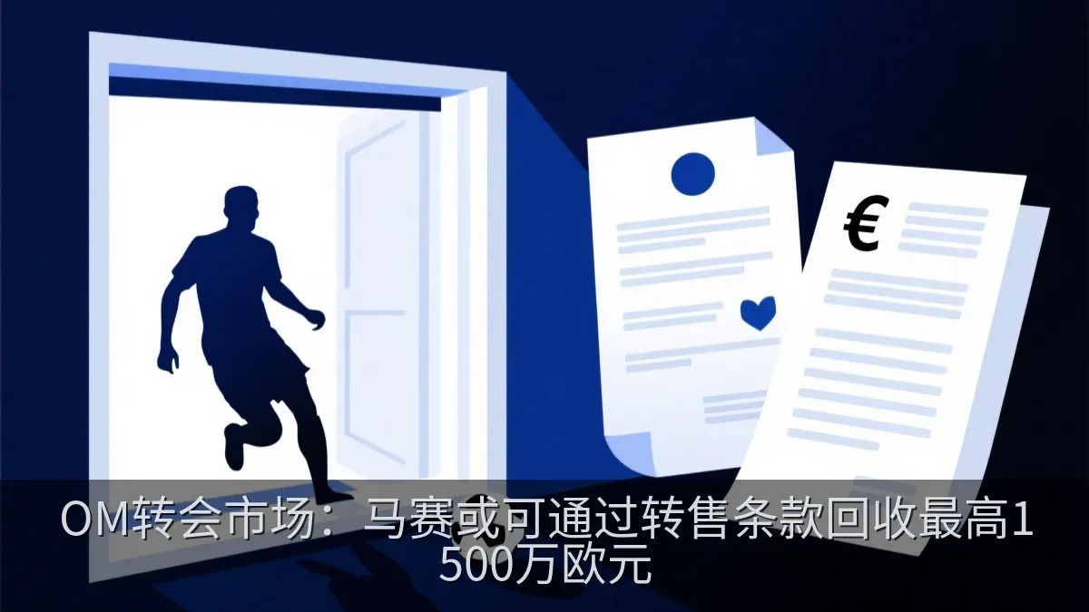 OM转会市场：马赛或可通过转售条款回收最高1500万欧元