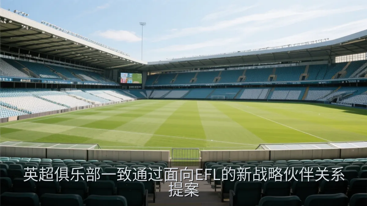 英超俱乐部一致通过面向EFL的新战略伙伴关系提案